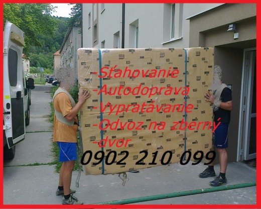 Sťahovanie Lučenec Autodoprava Vypratávanie