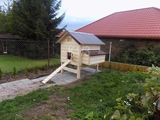 Kurín pre sliepky
