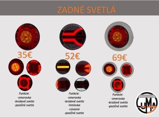 Zadné svetlá