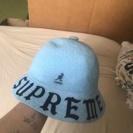 SUPREME X KANGOL  BUCKET HAT