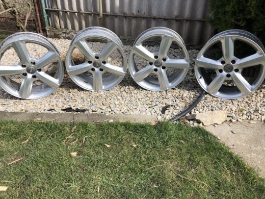 Hliníkové disky z Audi Q7