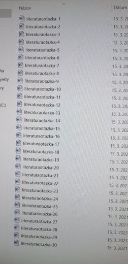Maturitné otázky aj s vypracovaním