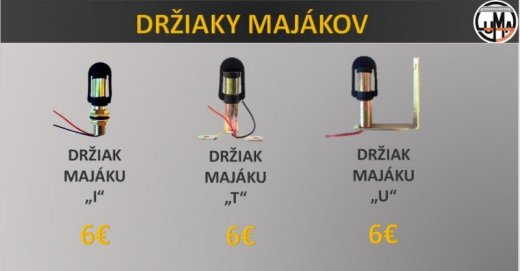 Držiak majákov