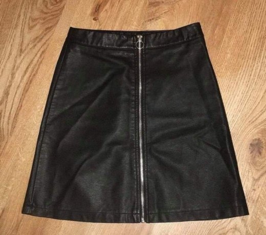 Kožená sukňa