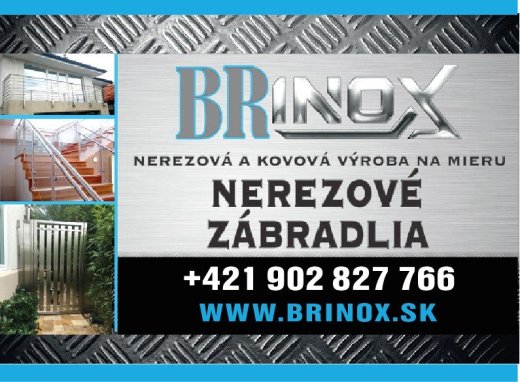 Nerez, kov, zábradlie, zákazková výroba
