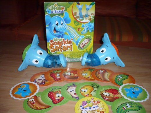 Spoločenská hra ELEFUN Snackin Safari.