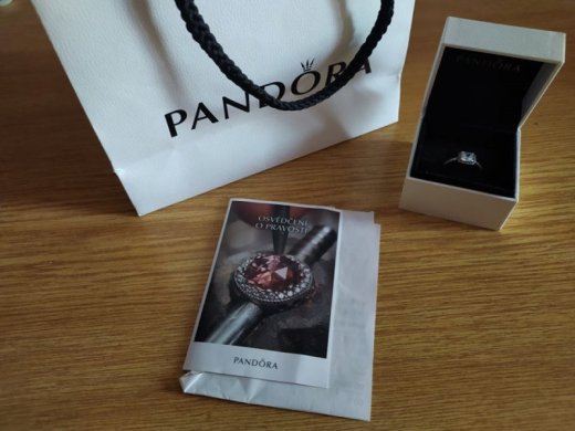 Predám prsteň Pandora, veľkosť 50-51