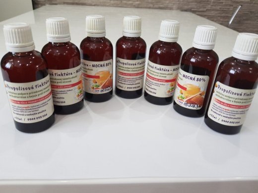 TINKTÚRA PROPOLISOVÁ  - MOCNÁ 80%, 53 ml