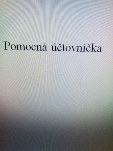 Hľadáme pomocnú účtovníčku, Žilina