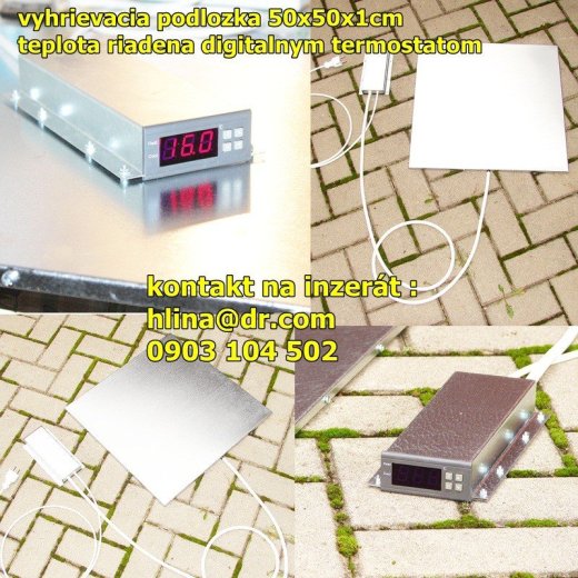 Vyhrevna doska s termostatom