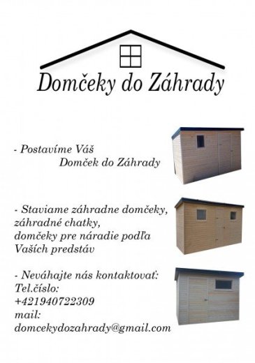 Záhradný domček