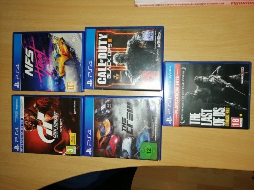Predávam hry na ps4