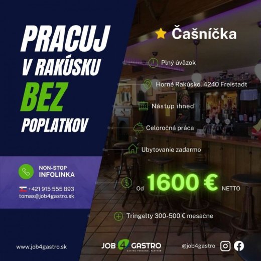 CELOROČKA: Čašníčka do jednoduchej kaviarničky