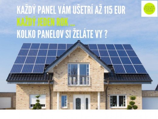 FOTOVOLTAICKÁ ELEKTRÁREŇ PRE KAŽDÉHO