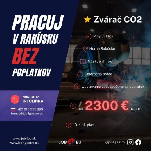 CELOROČKA: Zvárač CO2
