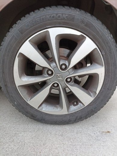 Originál hliníkové disky hyundai i20