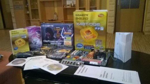 zakladna herna doska aj s grafickou kartou.X48T DQ6
