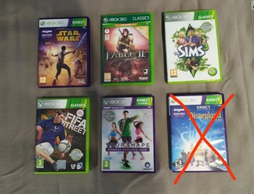 Predám hry na Xbox 360