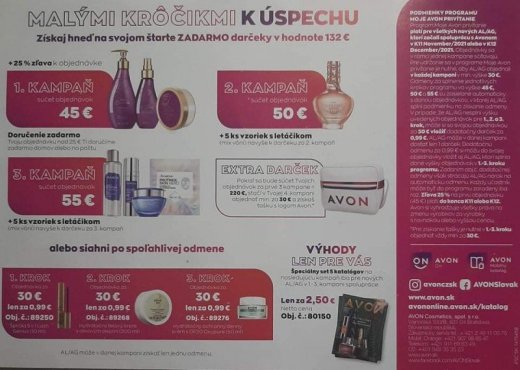 Registrácia Avon lady