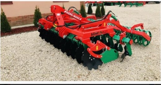 AGRO-MASZ BTL 30 odľahčené krátke disky