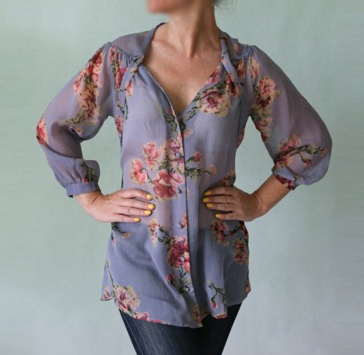 Nová kvetovaná blúzka TopShop, XS-34