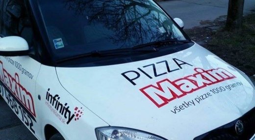 Reklamné nápisy z rezanej fólie