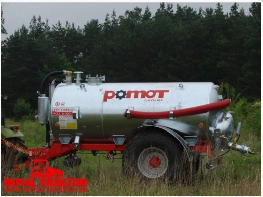 Pomot Kalová nádrž 13000L