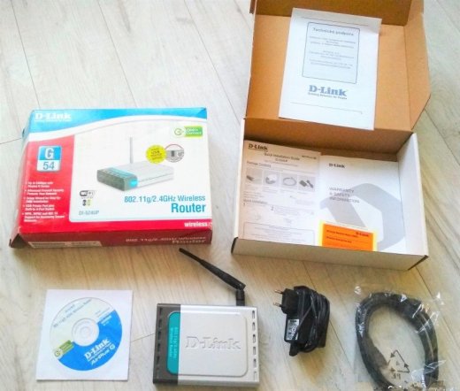Wifi D-links DI-524-UP