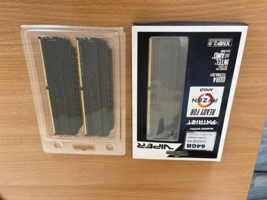 Pamat` Patriot VIPER 64GB 2x32GB DDR4 3600