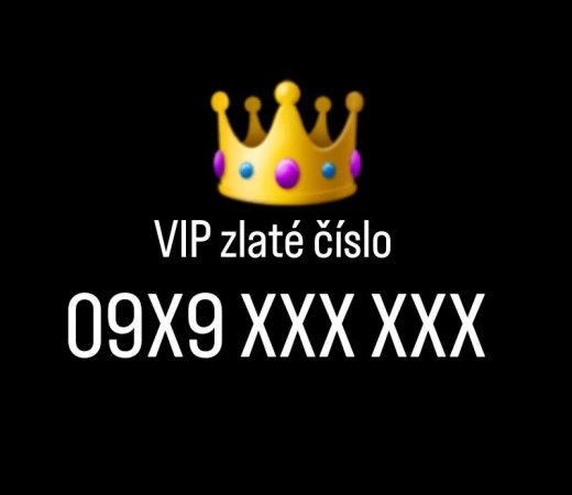 Predám SIM zlaté číslo