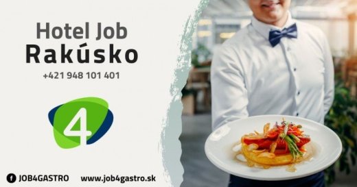 Čašník Chef de Rang na polpenziu do reštaurácie