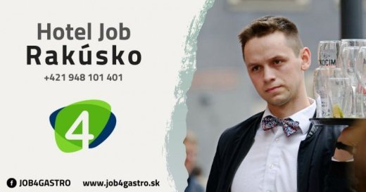 Čašník Chef de Rang do alacarte reštaurácie