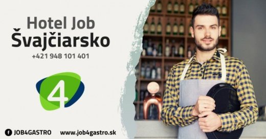 Pomocný čašník na TOP 5 luxusný hotel