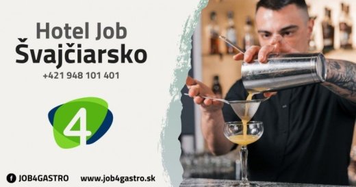 Chef de Bar na TOP 5 luxusný hotel