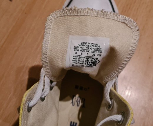 Converse žlté