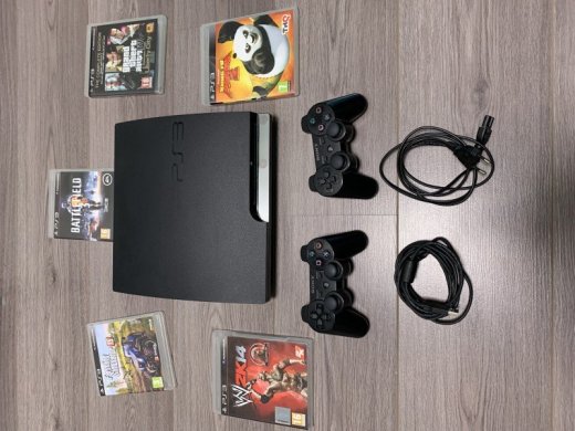 PS3 Slim + hry