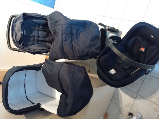 3 kombinácia Peg Perego podvozok iba 51 cm