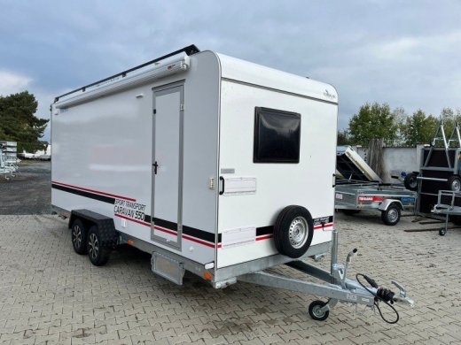 Príves skříňový Tomplan TFS 550.01 2700kg caravan