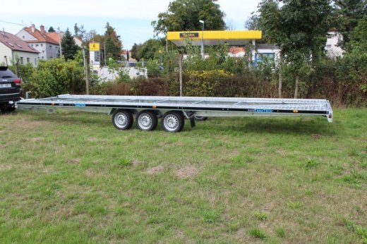 Príves na 2 auta Martz GT800 3 nápravy 3500kg