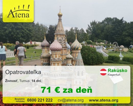 Opatrovatelka, opatrovatel, zdravotna asistentka