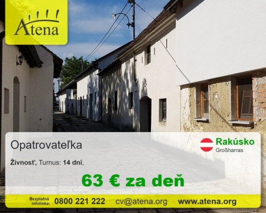 Opatrovatelka, opatrovatel, zdravotna asistentka