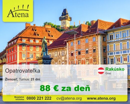 Opatrovatelka, opatrovatel, zdravotna asistentka
