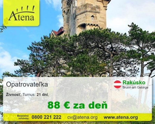 Opatrovatelka, opatrovatel, zdravotna asistentka