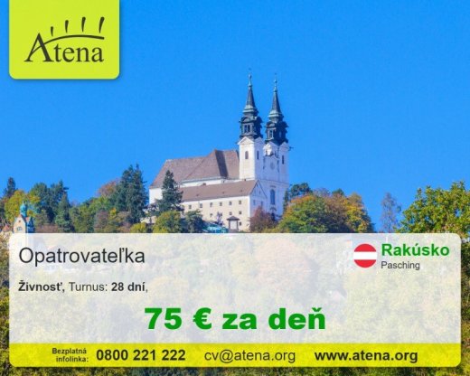 Opatrovatelka, opatrovatel, zdravotna asistentka