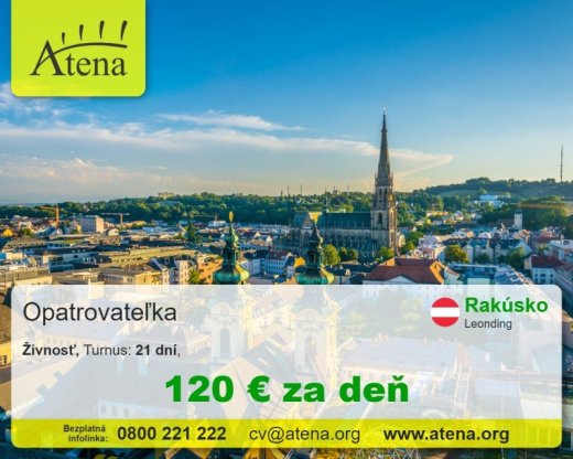 Opatrovatelka, opatrovatel, zdravotna asistentka