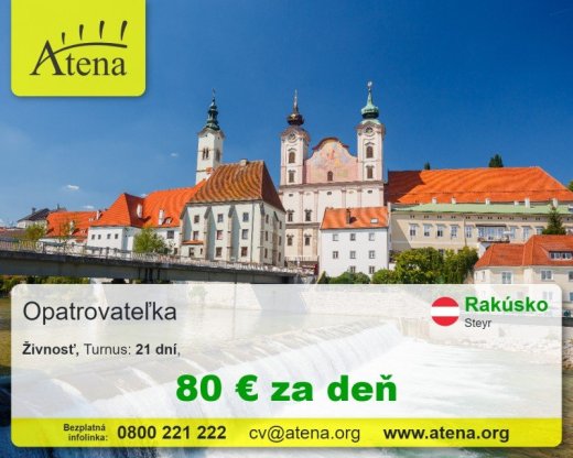 Opatrovatelka, opatrovatel, zdravotna asistentka