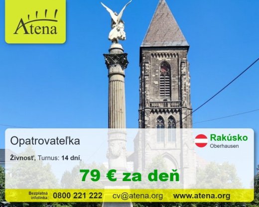 Opatrovatelka, opatrovatel, zdravotna asistentka