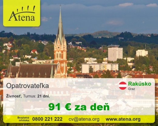 Opatrovatelka, opatrovatel, zdravotna asistentka