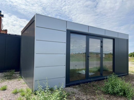 Mobilný kontajner s WC 6x3, chatka, gastro podnik