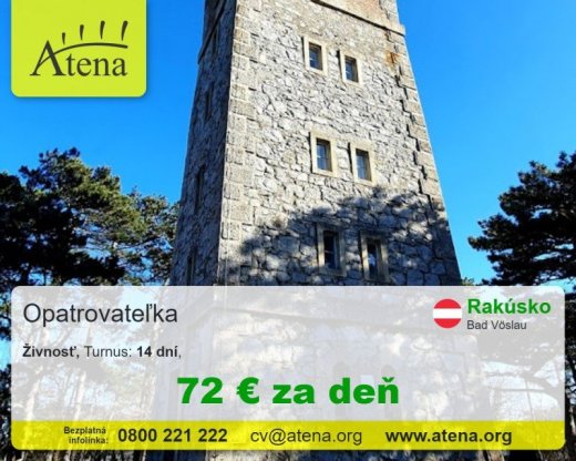 Opatrovatelka, opatrovatel, zdravotna asistentka